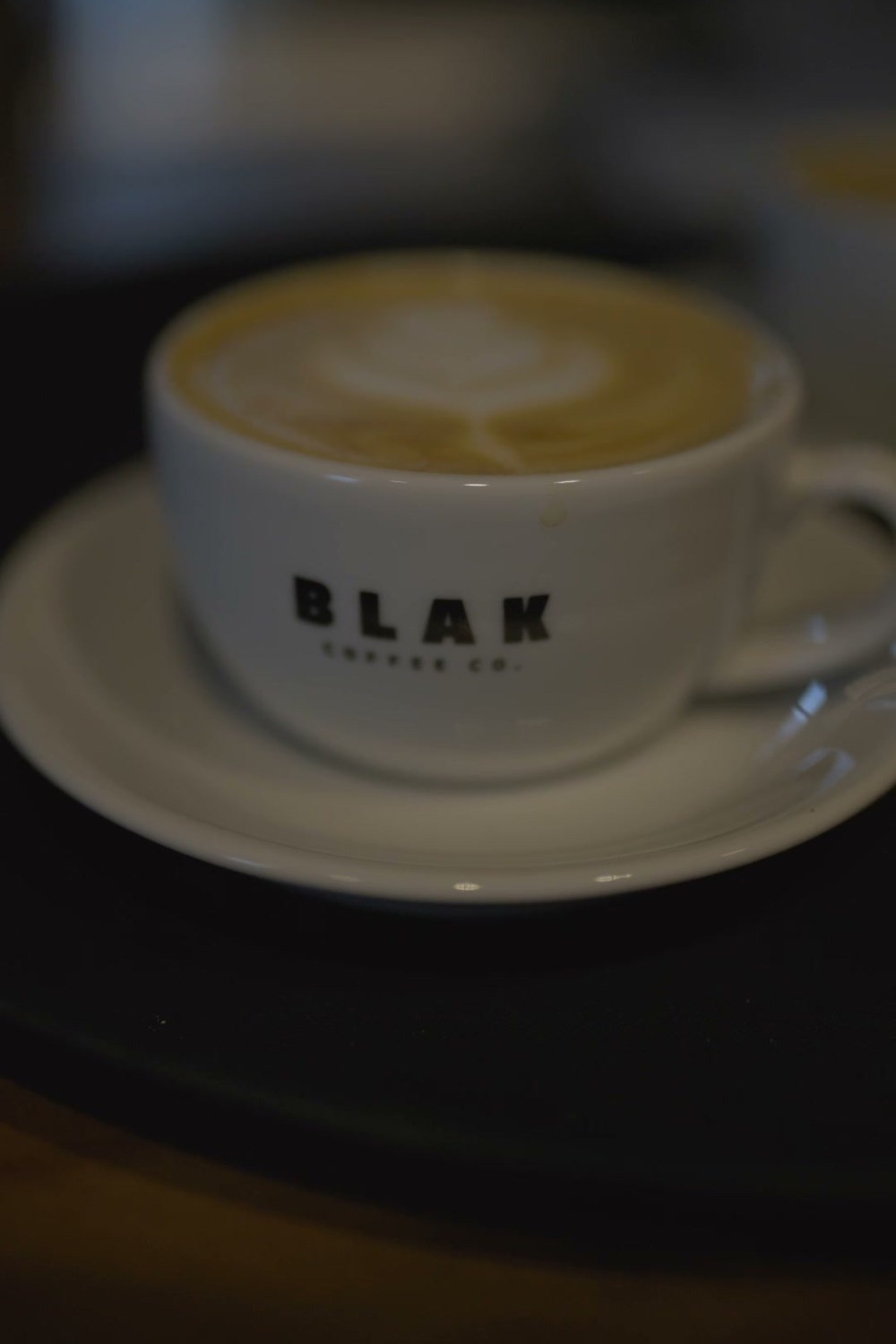 Blak Coffee Co. baskılı fincan