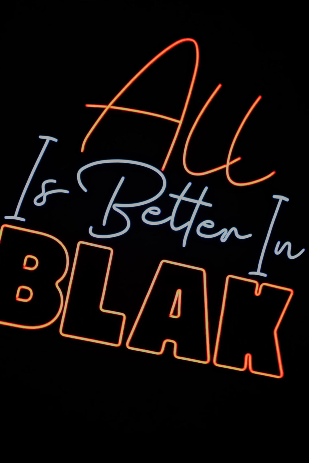 Blak Coffee neon tabelası